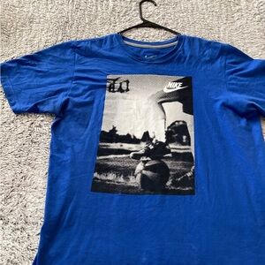 Nike Royal Blue Graphic Tee